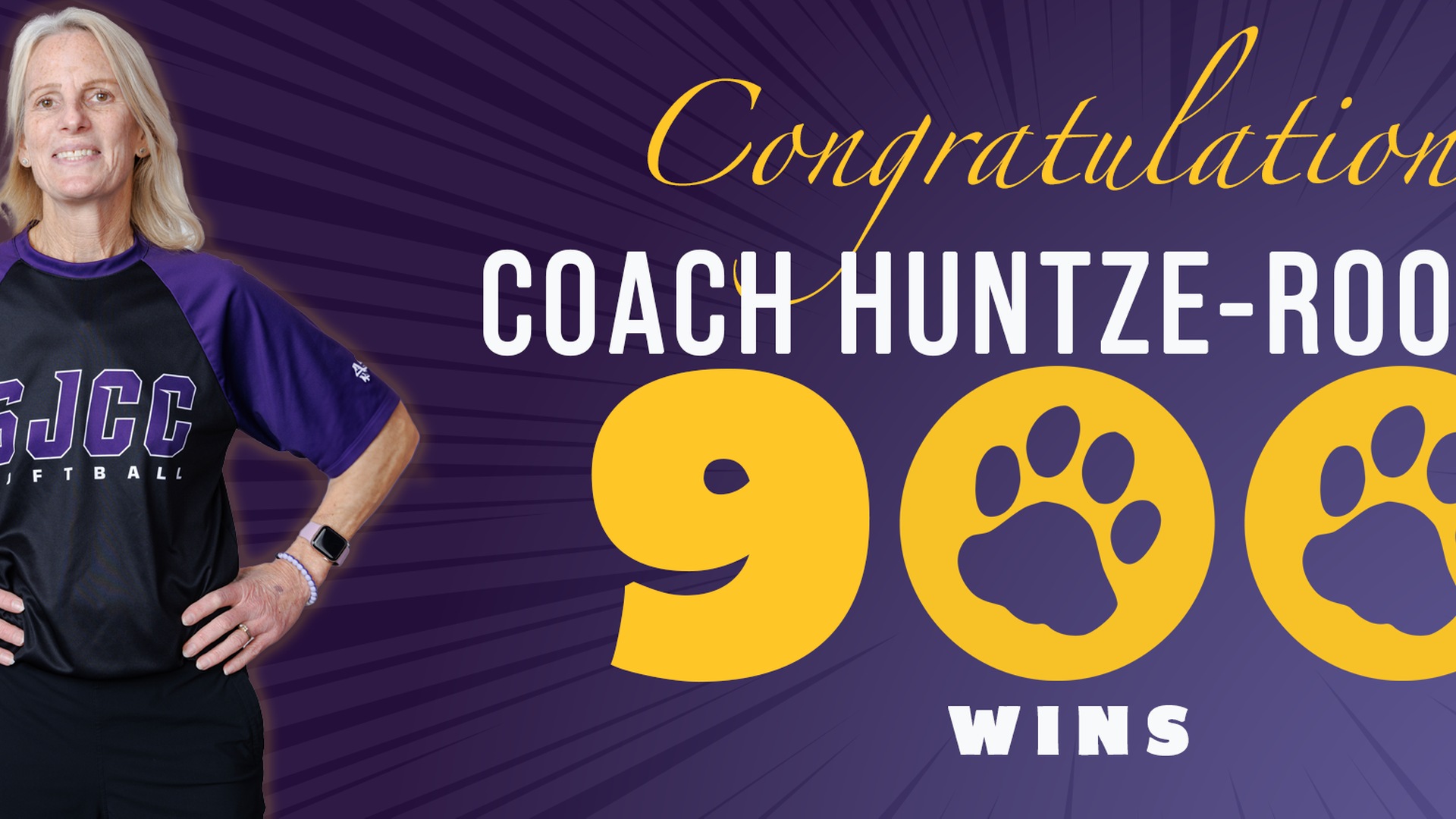 Coach Huntze-Rooney gets 900 wins Thumbnail